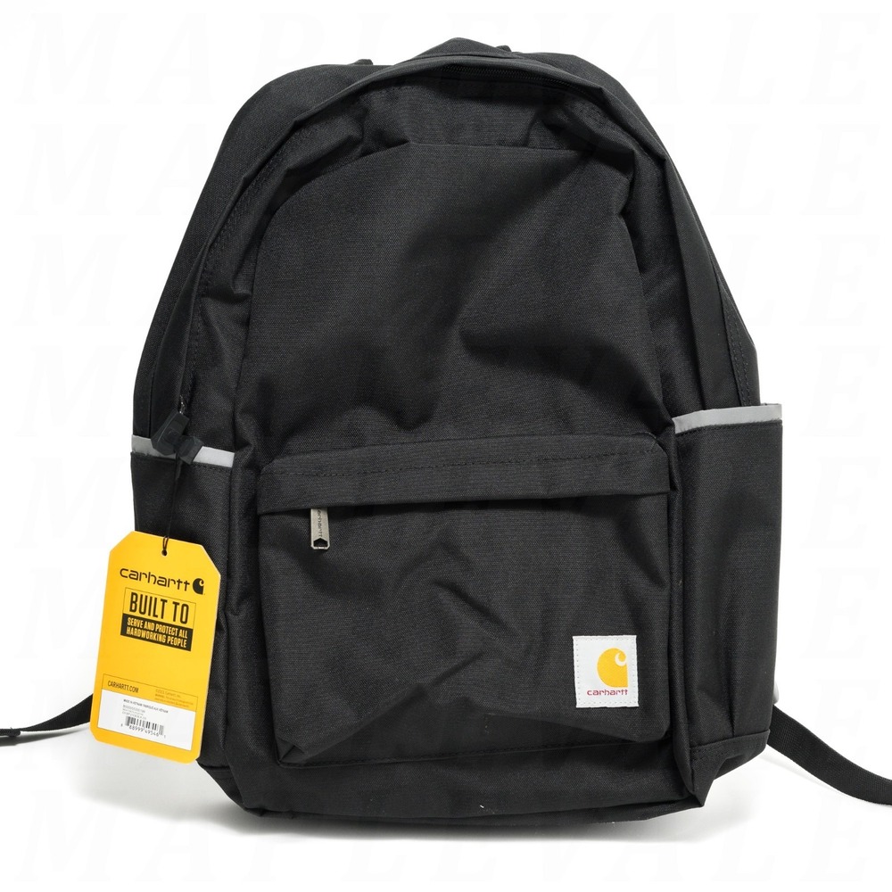 Carhartt 21L Classic Backpack Water Repellent 15" Laptop Sleeve Black CB0553 NEW